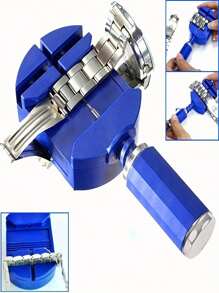 1pc Watch Repair Tool Watch Band Disassemble Tool - Blue - View 2