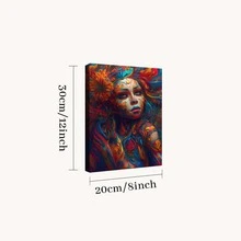 1 pieza de cuadro de belleza pintado enmarcado, lienzo, arte de pared, póster, impresión en lienzo, póster, obra de arte, arte de pared, pintura decorativa, sala de estar, decoración del hogar