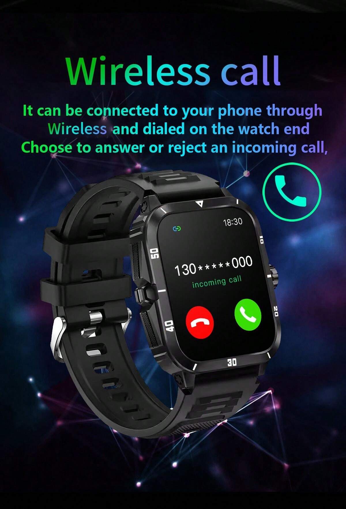 SIEMORL New Smart Watch With 2.01Inch HighDefinition Large Screen