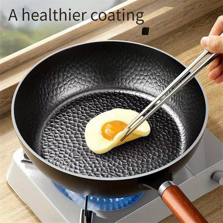 Traditional Manual Iron Pan Frying Pan OldStyle Frying Pan NonCoating