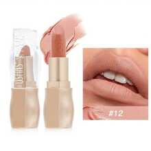 12-Color Romantic Matte Lipstick Collection - Highly Pigmented, Long-Lasting, Waterproof & Hydrating - Perfect Nude Shades For All-Day Wear -Perfect Gift - #12 - 查看 1