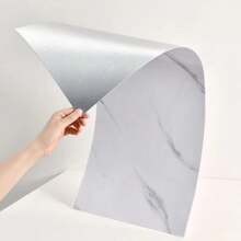 50片9平米3D三维白色大理石纹仿瓷瓷砖墙贴防水防潮遮丑墙板厨房浴室贴纸铝塑墙贴适用于墙面装饰房间客厅卧室等房间装饰 - 彩色 - 查看 9