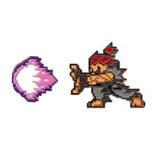 带有经典卡通图案的时尚多功能动漫别针，用于包包和衣服的合金胸针 - 彩色 - 查看 6