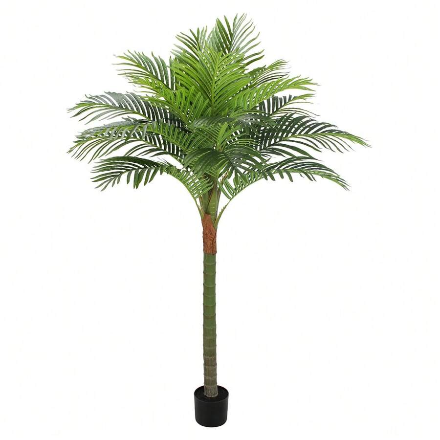 Palm Tree Artificial Tropical Plant 5ft Tall Faux Plants Indoor Fake