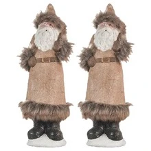 2 Pieces Christmas Gnome Ornaments, Christmas Table Home Decorations, Great For Holiday Party Gifts