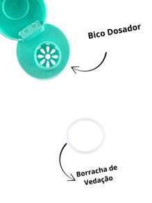 Plastic Water Bottle / Squeeze Bottle 300ml - Green - View 3