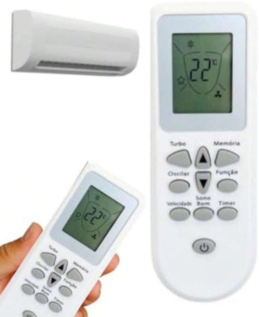 Remote Control For Consul Split Air Conditioning Well-Being - trắng - Xem 1