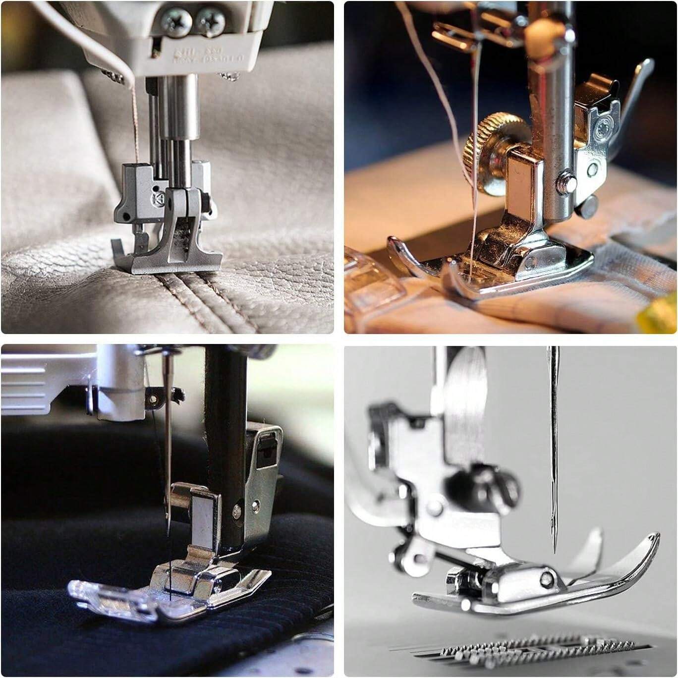 11 Pcs Sewing Machine Presser Feet Set, Domestic Accessories For Sewing