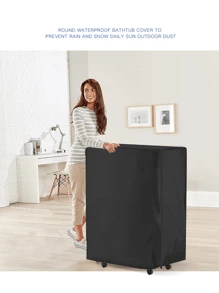 1 tấm phủ giường gấp chống thấm nước, làm bằng vải Oxford chống thấm nước 210D, tấm phủ giường chống thấm nước và chống nắng có thể gấp lại di động dùng trong nhà và ngoài trời - nhiều màu - Xem 7