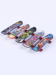 20/15/10/5 Stück Mini, süße Teen Finger Skateboards, Karnevals Party Bevorzugungen, Geburtstags Stressabbau Finger Spielzeug (Zufällige Farbe & Stil, kann vom Bild abweichen)