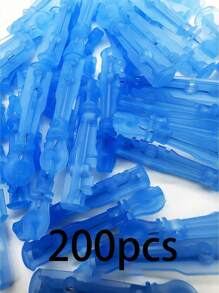 200/100/50/30/10 peças Ferramenta Descartável de Remoção de Cravos, Agulha Profissional para Espinhas, Ferramenta de Remoção de Acne, Higiênica, Adequada para Cuidados Faciais Pessoais e Uso em Salão (Formato de Cabeça Plana)