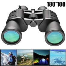 20x50 High Power Binoculars For Adults With Low Light Night Vision, Compact Waterproof Binoculars For Bird Watching Hunting Travel Football Games Stargazing With Carrying Case And Strap - 黑色 - 查看 2