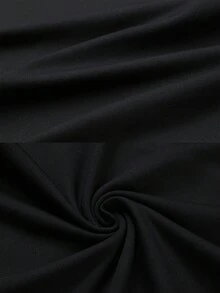 2件装男士黑色保暖内衣上衣，贴身保暖，舒适弹力，防寒居家睡衣，户外穿着内衣，冬季保暖礼物