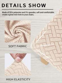 1/4/6件套椅套，弹力防尘防水，适用于餐厅、客厅、卧室椅子