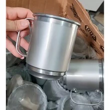 Caneca para Chopp Alumínio Cub Congelante 450ml RE Artefatos
