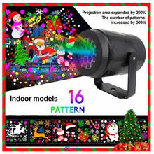 Christmas Figures Light Projector, LED Lighting Christmas Projector Type Decorative Use For December Parties - US A Type Plug(110-127V) - View 4