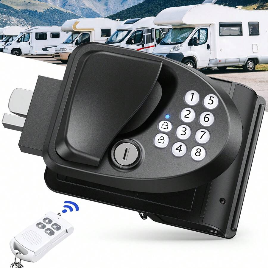 RV Keyless Entry Door Locks, Combination And 2 Combination Locks And 4 ...