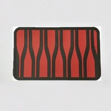 1 件汽车踏板垫 PVC 热封软橡胶板，通用汽车脚垫配件 - 彩色 - 查看 15