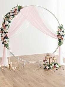 2 Pcs/Set Artificial Wedding Arch Floral Arrangements For Wedding Ceremony Backdrop Reception Table Decoration - 淺藍色 - 查看 1
