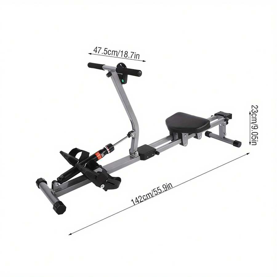 Hydraulic Damping Rowing Machine With Resistance Adjustment Home Gym