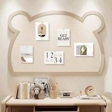 Bức tường ảnh gấu bông nỉ, bảng nền nỉ, tường trưng bày ảnh, nhãn dán tường nỉ, bảng nút chai mềm, album tường không cần khoan, tường ảnh, bảng dán nỉ, sáng tạo môi trường mẫu giáo, bảng trưng bày, trang trí nhà, trang trí phòng - Nhiều màu - Xem 1