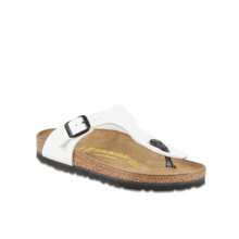 Birkenstock GIZEH Kids Birko Flor Narrow - Vitt - Visa 2