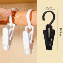 1PC Móc xoay hình bạch tuộc nhà bếp màu ngẫu nhiên, giá treo tường đa năng không thủng, chất liệu Viscose, không cần đinh, móc treo thìa chắc chắn - Kẹp nhựa đa năng - Xem 1