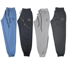 Kit 4 Children's Sweatpants Unisex Boy Girl 2 To 12 - Màu xanh nhạt - Xem 1