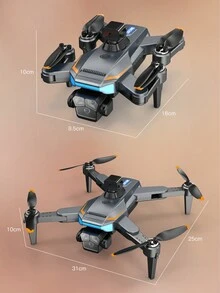 P9S, Drone, Brushless Motor, High-Definition Aerial Photography, Optical Flow Hovering, Obstacle Avoidance, Quadcopter, Remote-Controlled Aircraft, Random Accessory Colors - Multicolor - View 11