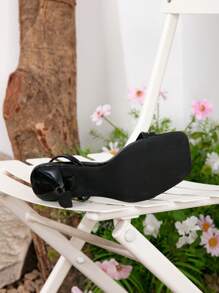 Dames sandalen met vierkante neus en spiegelhak, sexy elegante comfortabele hoge hakken voor feestjes en dates