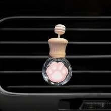 1 pieza Difusor de aromaterapia con clip para rejilla de ventilación, diseño de huella de patita (el aceite esencial se vende por separado) - Unitalla - Ver 9