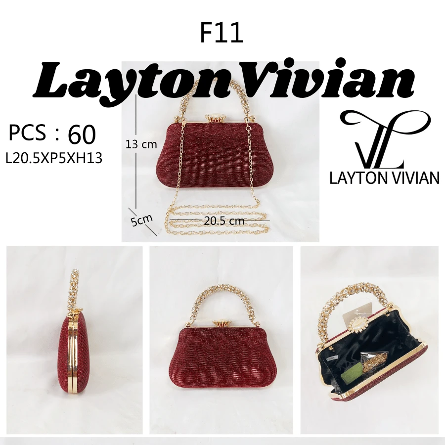 Women's Fashion Evening Bag, Compact And Versatile, With Adjustable Side Strap - Ideal For Events, Weddings And Special Occasions. Elegant And Sophisticated Style In High - 黑色 - 查看 1