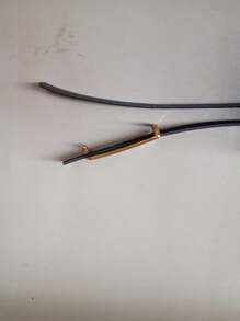 MINIMALIST THIN SOCIAL WOMEN'S BELT - 黑色 - 查看 7