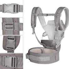 D&L Backpacks Kangaroo Baby Carrier Ergonomic 3-In-1 Carrier - 灰色 - 查看 5