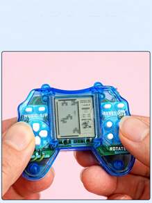 1pc Handheld Game Console New Retro Handheld Game Console Nostalgic Old Classic Block Game Console Portable Mini Series Game Console Party Game Gifts - Multicolor - View 6