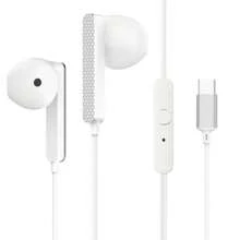 1 Tai nghe có dây Type-C chất lượng cao có điều khiển trên dây, thích hợp để chơi game, nghe nhạc và gọi điện Tương thích với iPhone, iPad, máy tính xách tay, dành cho người dùng iOS/Android, quà tặng cho gia đình, bạn bè, trẻ em, sinh nhật, giáng sinh, mùa đông, ngày lễ Thẩm mỹ đơn giản và dễ đeo, tận hưởng âm thanh rõ nét với chức năng micrô, tai nghe thể thao cho điện thoại máy tính - màu đen - Xem 2