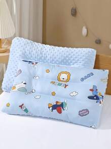 1 Stück Neugeborenen Baby Kissen, atmungsaktiv, weich und bequem, beruhigendes Stützkissen für ruhigen Schlaf, waschbar für Babyjungen und -mädchen