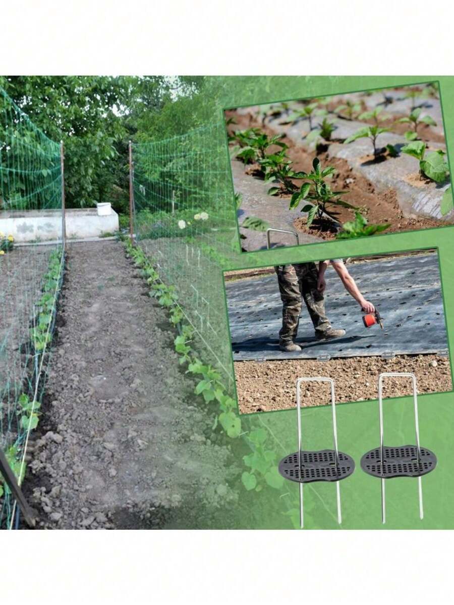 Nhà kính ngoài trời làm vườn đa chức năng đinh cố định ống tưới đinh cố định hàng rào đinh cố định bãi cỏ nhân tạo và lều đinh cố định - Nhiều màu - Xem 1