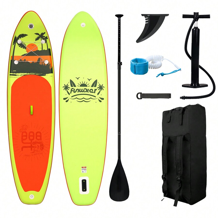 Waterplay Surfing Sup Stand Up Paddle Board Surfboard Surf Board Paddle