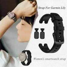 Pulseira de Relógio Inteligente de Silicone Macio para Substituição do Garmin Lily, Acessórios de Pulseira para Garmin Lily