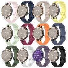 Pulseira de Relógio Inteligente de Silicone Macio para Substituição do Garmin Lily, Acessórios de Pulseira para Garmin Lily