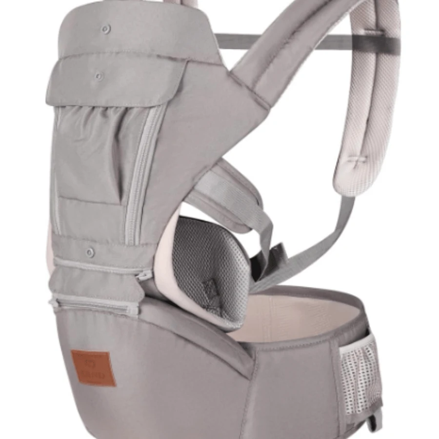 D&L Backpacks Kangaroo Baby Carrier Ergonomic 3-In-1 Carrier - 灰色 - 查看 1