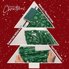 Jowlroel Christmas Poly Mailer 6x9Inch 200Pcs,10x13Inch 200/500Pcs,12x15.5 Inch 50/100/200 Pcs,14.5x19Inch 50/100/200pcs, Waterproof Shipping Bags For Clothing, Tear-Resistant Mailier Bags, Strong Mailing Bags With Self-Seal - Green Merry Christmas - 14,5x19 inch 100 chiếc - Xem 6