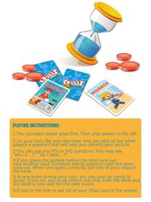 Game Toys For Kids Educational Funny Party Play Classic Who Am I Game Board,Popular Educational Toys Who I Am Interactive Board Game 2-4 Player Party Game Who Other Education Toy For Children. - Multicolor - View 6