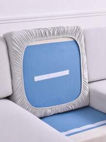 1 件天鹅绒沙发座套，4 季通用弹性沙发套，防尘、防猫抓、可拉伸、可清洗、耐用，适用于卧室、办公室、客厅 - 淺灰色 - 查看 4