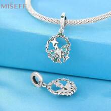 MISEFF 全新 1 件 S925 纯银精美吊坠复古装饰小蓝蛾手链 DIY 精美珠宝制作配件时尚生日礼物 - M1C0514 - 查看 3