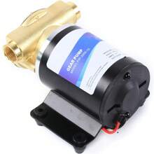 SENDERPICK [SENDERPICK]12V Bilgenpumpe Selbstansaugend Deckswaschpumpe Wasserpumpe Tauchpumpe Springbrunnenpumpe Membranpumpe Tiefrohrpumpe für Schiffsyachten Bordwassertanks (12V 23L/min)[Nice gift for your family&friend]
