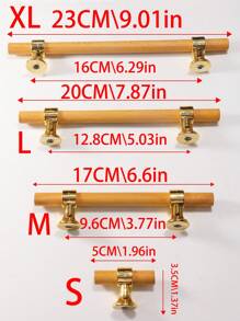 1 tay nắm kéo ngăn kéo bằng gỗ kiểu Mỹ, thích hợp cho tủ, tủ bếp, tủ giày, cửa ra vào, đồ nội thất bằng gỗ, tủ đựng đồ dùng nhà bếp, cửa tủ Tatami, làm bằng gỗ óc chó tự nhiên, tay nắm cửa, bao gồm vít - Nhiều màu - Xem 8