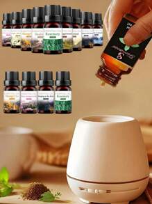 Olio essenziale idrosolubile per aromaterapia, fragranza premium unica, olio essenziale idrosolubile adatto per umidificatore e diffusore