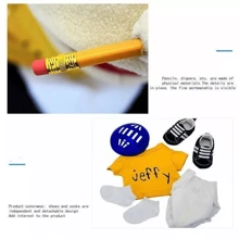 Jeffy Hand Puppet  Feebee Plush Toy Doll Removable Puppet Xmas Gifts 60cm UK - Multicolor - View 8